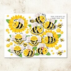 Lavinamoji užduočių ir žaidimų knyga vaikams "Bitės" (PDF)